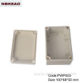 Plastic waterproof box closed by metal screws outdoor enclosure waterproof cable junction boxes network plastic enclosure